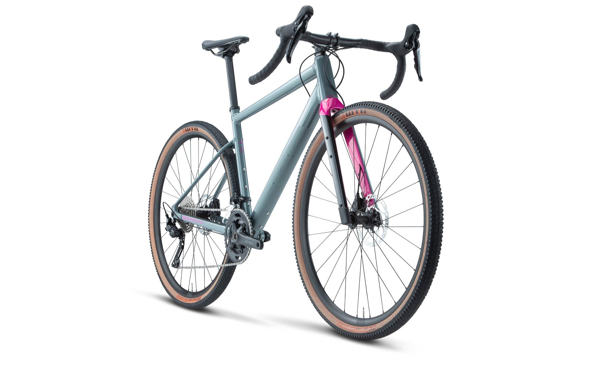 BMC Bikes | URS AL THREE METALLIC GREY GREEN / FUCHSIA