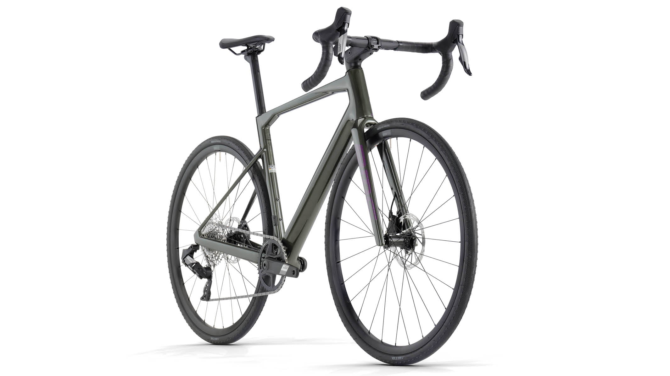 BMC Bikes | Roadmachine X THREE STEEL GREEN / PURPLE